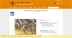 Desktop Screenshot of beehappyproducts.co.uk